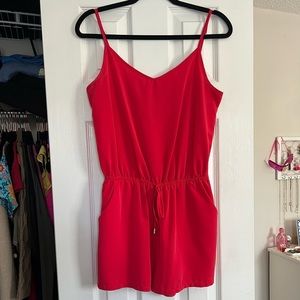 Pink Sleeveless Romper